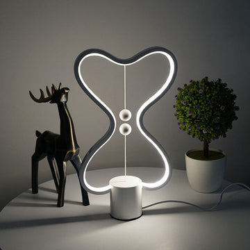 Lámpara Led de 7 colores para equilibrar la luz nocturna, alimentada por USB