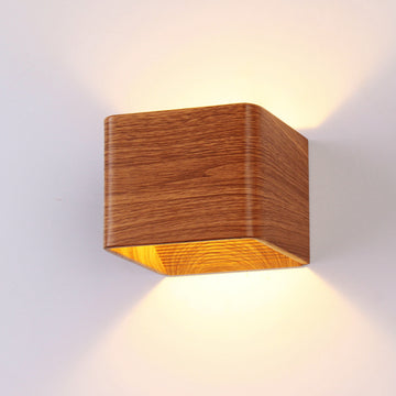 Lámpara de pared LED cuadrada para interiores