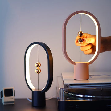 Lámpara de Mesa LED con Interruptor Magnético
